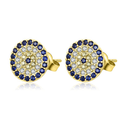 Aretes de Plata S925 con Diseño de Ojo Místico - Image 10