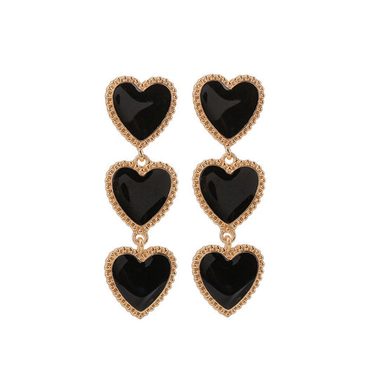 Aretes de Gota de Aceite en Aleación - Diseño Minimalista Elegante - Image 6