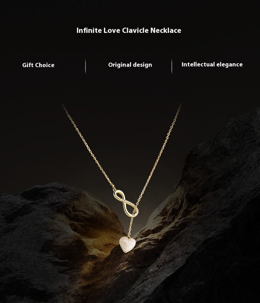 Collar de Lujo Minimalista Cadena de Clavícula Elegancia Contemporánea - Image 3