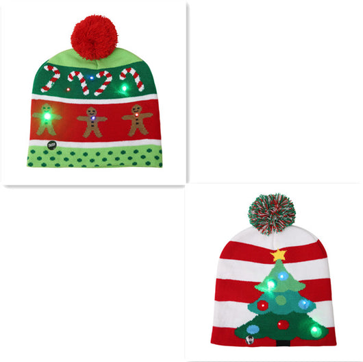 Gorro Navideño Tejido con Pompón Decorativo - Image 15