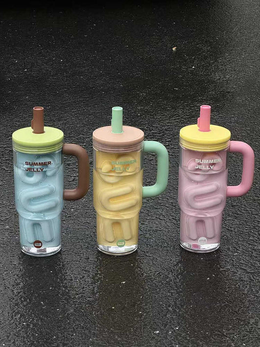 Vaso Portátil de Gran Capacidad con Popote - Tritan Resistente - Image 5