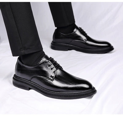 Zapatos de Cuero para Hombre - Elegancia Formal para Bodas y Eventos - Image 12