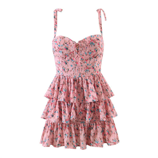 Falda Corta Floral Cake Sweet para Mujer - Image 11