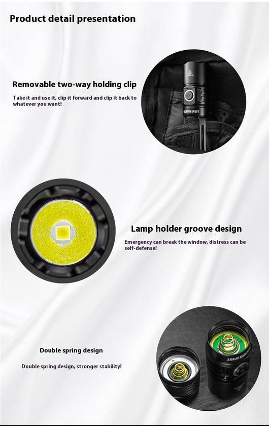 Linterna LED Potente Alcance Largo para Camping y Aventuras Outdoor - Image 10