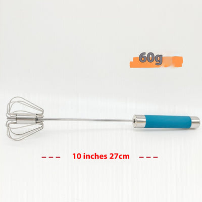 Batidor Semiautomático de Acero Inoxidable 12 Pulgadas para Repostería - Image 12