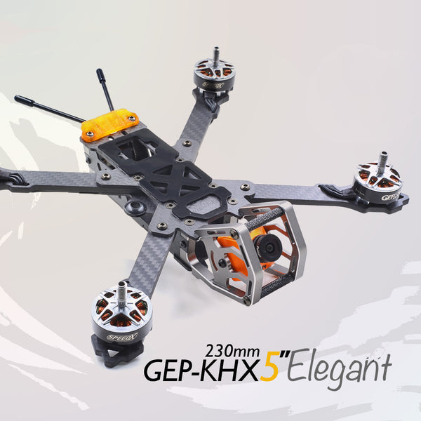 Kit Chasis FPV Racing de Fibra de Carbono KHX5 de Diseño Elegante