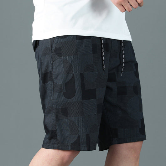 Pantalones Cortos Impresos Casuales de Moda Ligera - Image 4