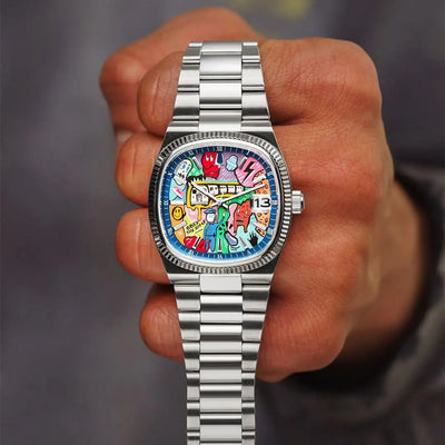 Reloj Deportivo Cuadrado Wormhole para Hombre - Image 2
