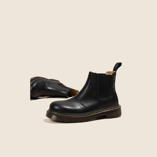 Botas Infantiles Estilo Británico Vintage - Cuero y Cachemira Martin - Image 12
