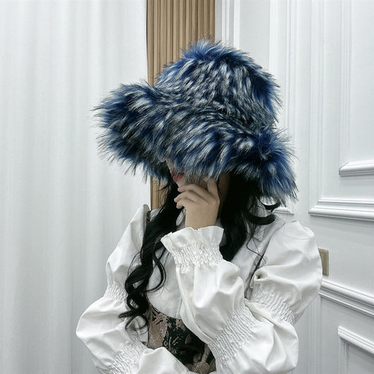 Gorro de Piel de Mapache Versátil y Elegante - Image 21