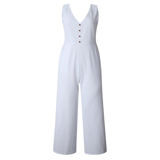 Jumpsuit Elegante para Mujer con Bolsillos, Cierre y Espalda Descubierta - Image 10