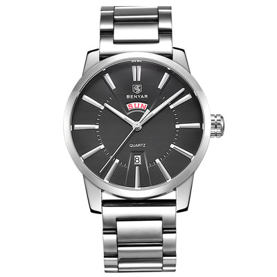 Reloj Deportivo Binya Fashion con Correa de Acero Inoxidable Resistente al Agua - Image 12