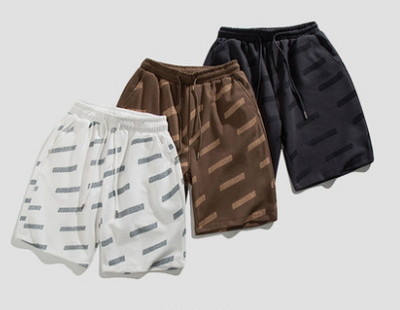 Pantalones Cortos Deportivos Hombre con Estampado - Shorts Playa Cintura Ajustable - Image 6