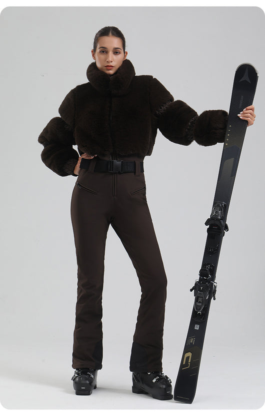Traje de Esquí Integral para Mujer Térmico Impermeable - Image 11