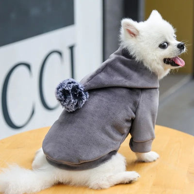 Abrigo Polar con Capucha para Perros y Gatos - Pijama de Invierno para Mascotas Pequeñas - Image 40