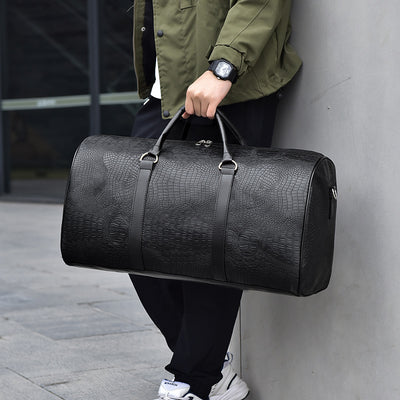 Bolsa de Viaje Deportiva para Hombre con Patrón Cocodrilo Personalizable - Image 7
