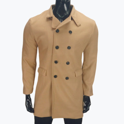 Abrigo de Lana Elegante para Hombre en Tallas Grandes - Image 7