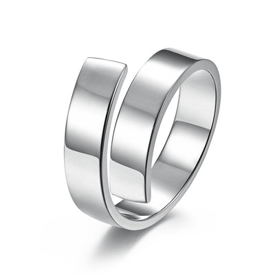 Anillo Eclipse Harajuku Titanio Acero Hueco Efecto Rayo - Image 6