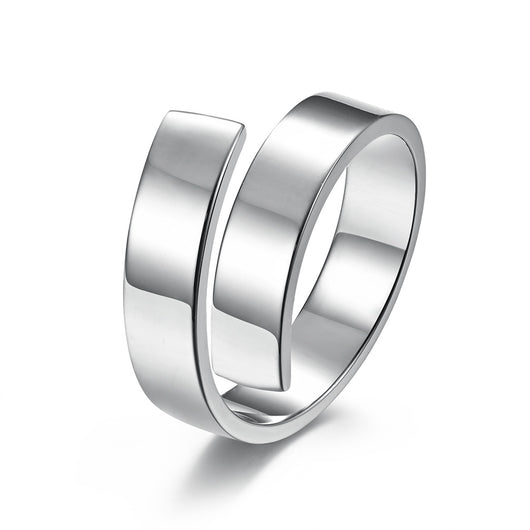 Anillo Eclipse Harajuku Titanio Acero Hueco Efecto Rayo - Image 6