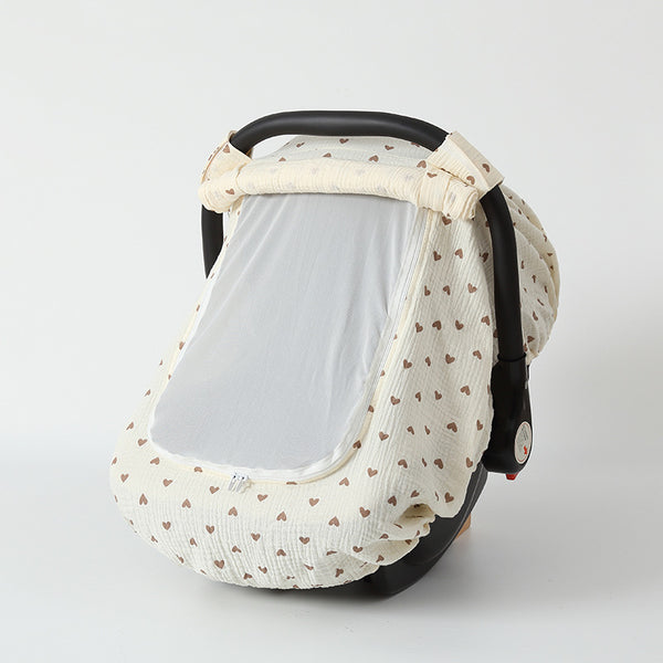 Protector de Coche para Bebé con Aislamiento Térmico y Protección contra el Viento