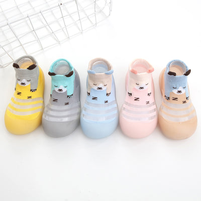 Zapatos Suave de Seda Helada para Bebé 0-4 Años - Calcetines Antideslizantes - Image 14