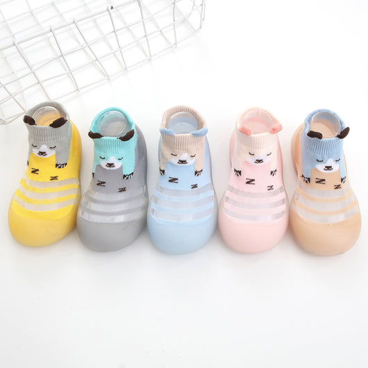 Zapatos Suave de Seda Helada para Bebé 0-4 Años - Calcetines Antideslizantes - Image 14