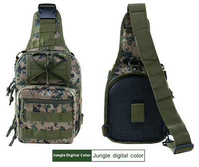 Bolsa Mensajera Táctica Impermeable en Tela Oxford con Camuflaje - Image 19