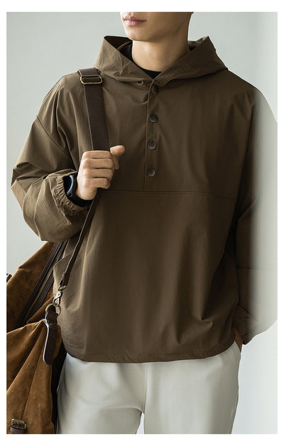 Chaqueta Impermeable de Montaña con Capucha para Hombre - Secado Rápido - Image 40