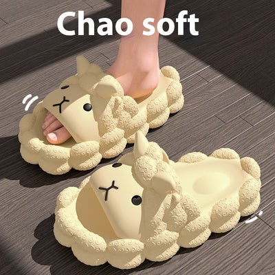 Sandalias y Pantuflas Cordero para Mujer - Comodidad de Verano - Image 6