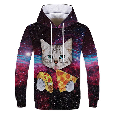 Sudadera Hoodie Impresión 3D Digital para Hombre - Diseño Trendy - Image 3