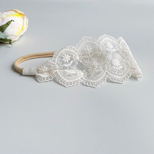 Diadema Elástica de Encaje para Niñas - Image 11