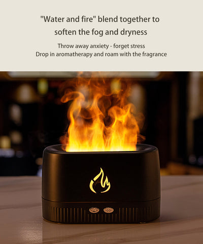 Difusor de Aroma con Efecto Llama - Humidificador Silencioso para el Hogar - Image 17