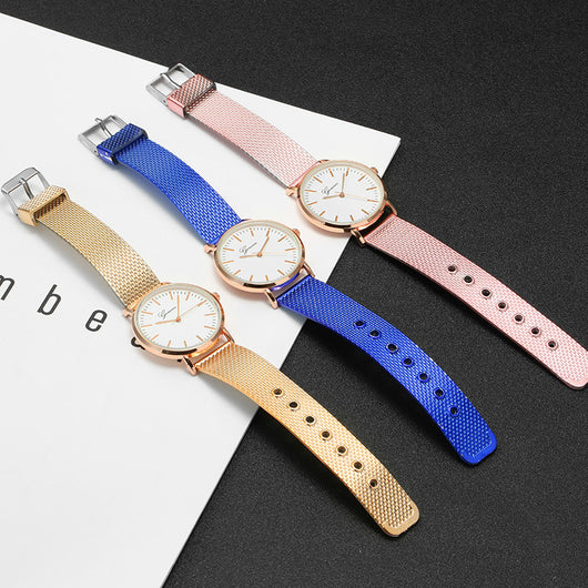 Reloj Geneva Minimalista con Malla Metálica - Diseño Elegante para Mujer - Image 26