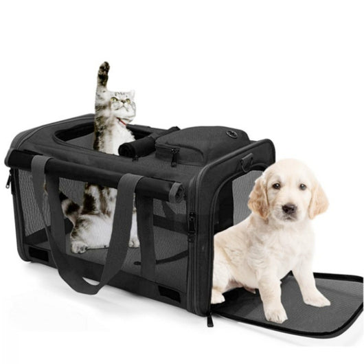 Bolsa Bandolera Transportadora para Mascotas Perros y Gatos - Image 9