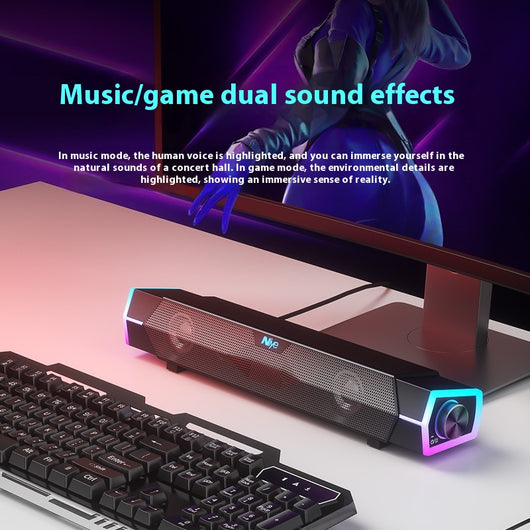 Parlante Bluetooth Doble con Subwoofer y Sonido Envolvente Tipo Cine - Image 3