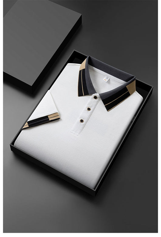 Camisa Casual de Verano para Hombre con Solapa - Manga Corta Combinable - Image 13