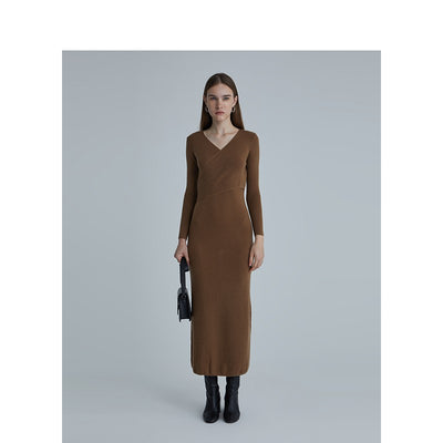 Suéter de Lana con Cuello V Slim Fit Elegante - Image 11