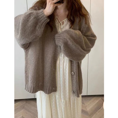 Cardigan Tejido Mujer Manga Farol Largo - Image 6