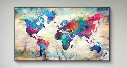 Kit de Pintura de Diamantes 5D - Mapa del Mundo a Color - Image 10
