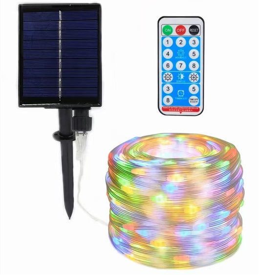 Guirnalda LED Navideña de Bajo Voltaje 24V con Energía Solar - Image 16