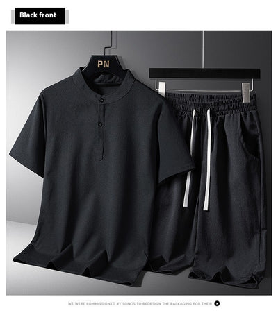 Conjunto de Shorts y Playera Casual Estilo Nacional en Algodón y Lino - Image 12