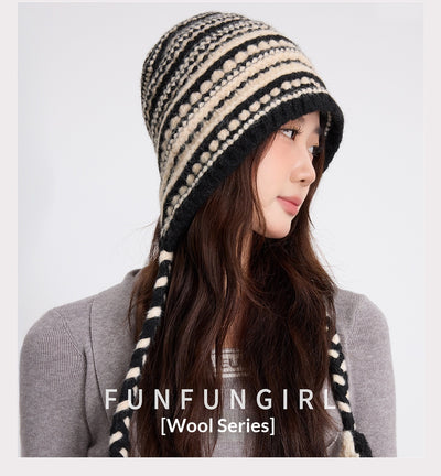 Gorro Tejido Retro para Mujer - Calidez en Lana Premium - Image 11