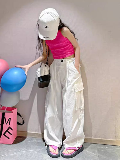 Overol Hip Hop para Niñas y Adolescentes - Estilo Urbano Moderno - Image 24