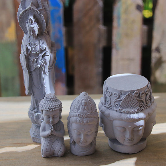 Molde de Silicona Avalokitésvara para Velas Decorativas
