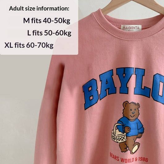 Large dog wearing a teal fleece-lined sweatshirt with 'BAYLOR' text and a bear graphic on the back. - Image 12