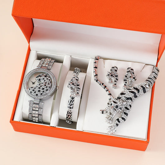 Reloj de Acero Inoxidable con Diamantes y Esfera Grande - Diseño Minimalista - Image 19