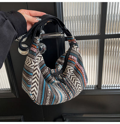 Bolso Bandolera Étnico Dumpling de Gran Capacidad - Estilo Moderno para Mujer - Image 28
