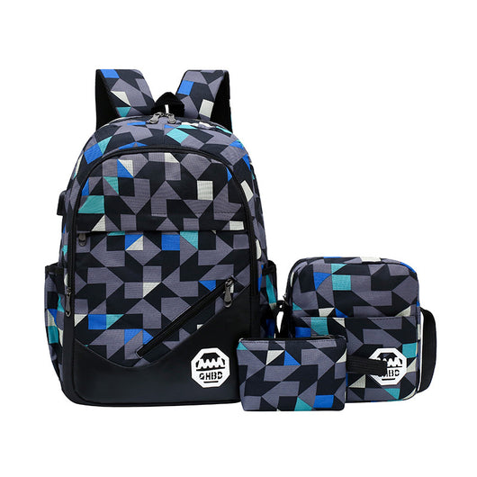 Mochila Escolar Floral 3 en 1 - Diseño Trendy Multifuncional - Image 9