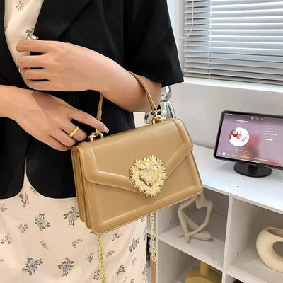 Bolso Cuadrado Portátil con Doble Compartimento Abatible - Image 18