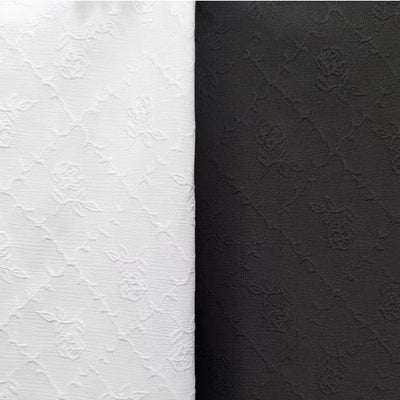 Tela para Vestidos Femeninos con Textura Relieve Floral 3D y Efecto Burbuja - Image 11